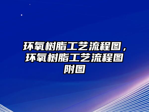 環(huán)氧樹(shù)脂工藝流程圖，環(huán)氧樹(shù)脂工藝流程圖附圖