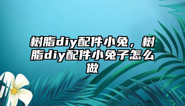 樹(shù)脂diy配件小兔，樹(shù)脂diy配件小兔子怎么做